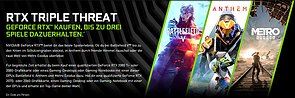 nVidia "RTX Triple Threat" Spielebundle